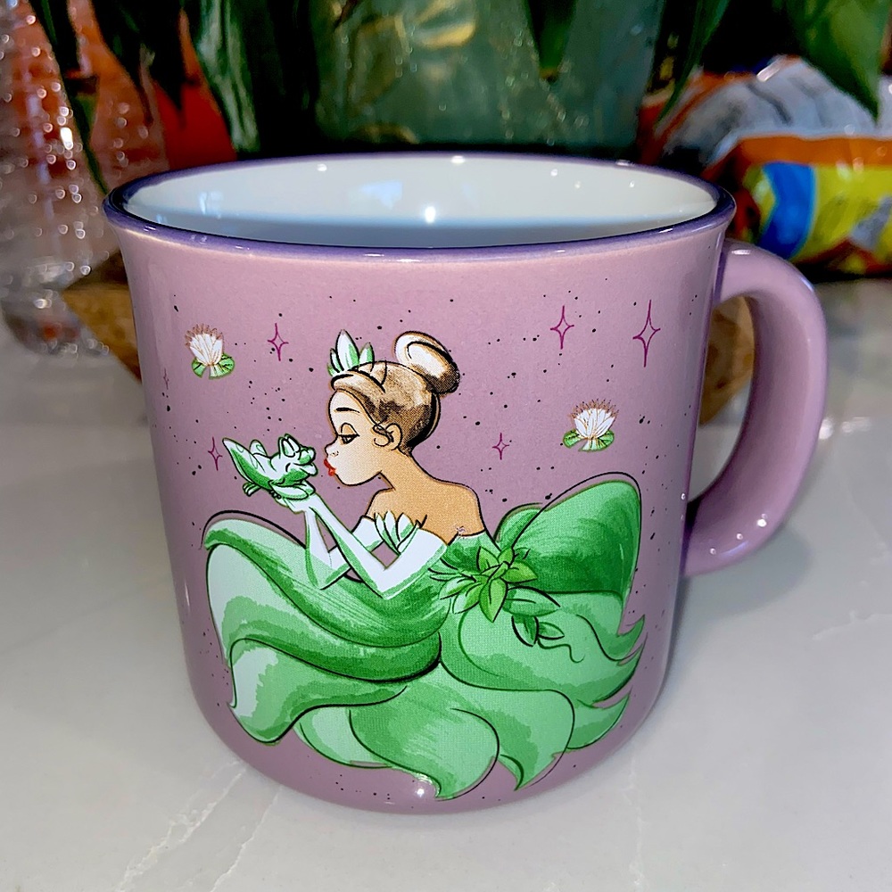 NWT The Princess & The Frog 20oz Purple/Green mug